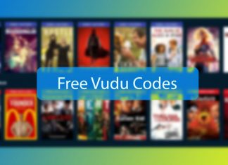 Free Vudu codes