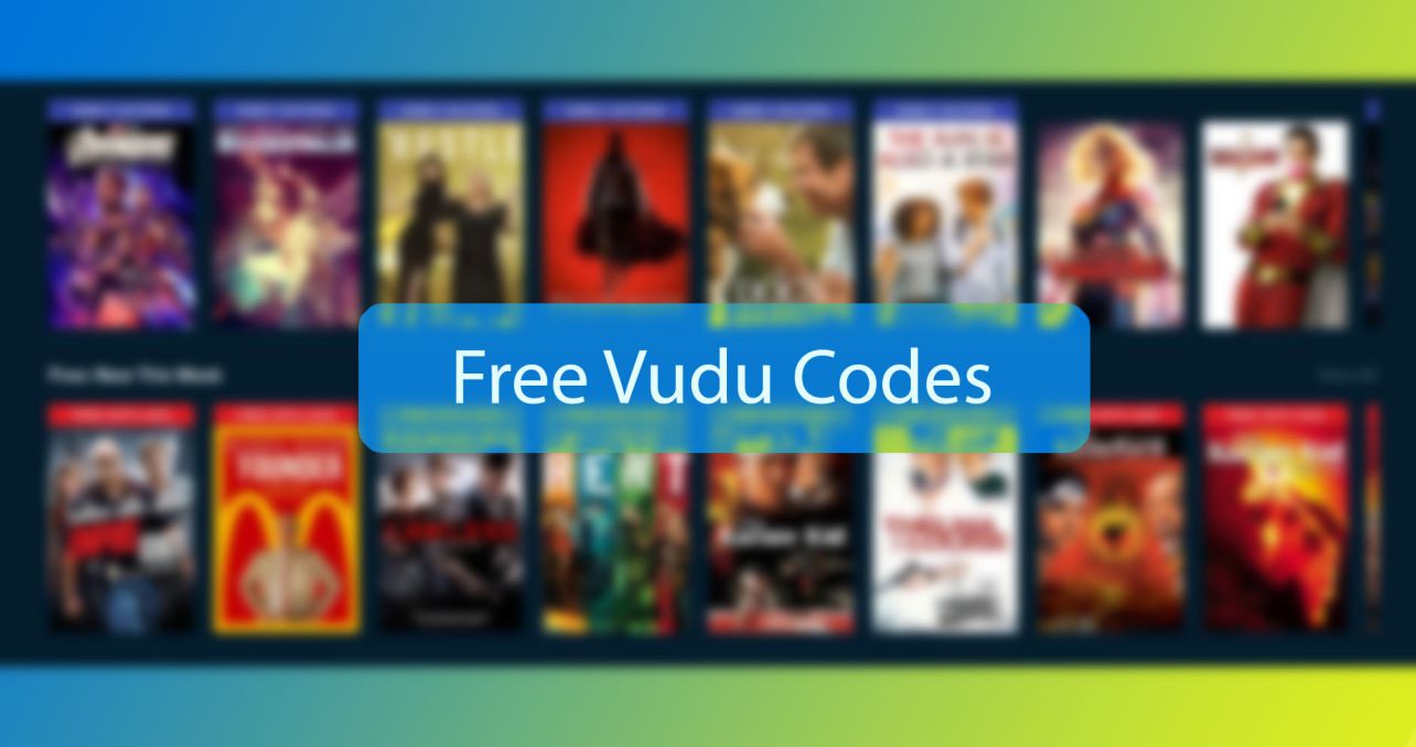 Free Vudu codes
