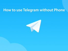 open telegram without phone number