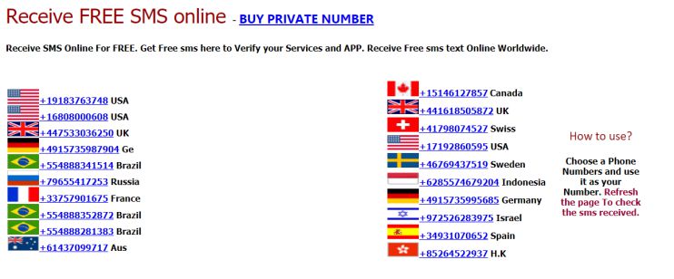 Virtual Phone Number for Google